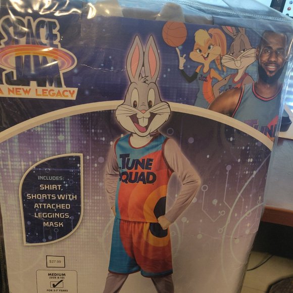Rubie's Costumes New Boys Space Jams Bugs Bunny A New Legacy Deluxe